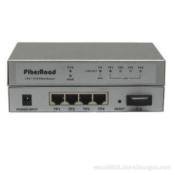 1 Port FX 4 Port TX Ethernet Fiber Optic Switches Router 20